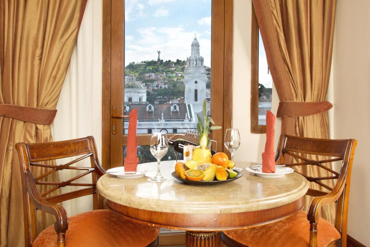 Plaza Grande Hotel Quito Exterior foto